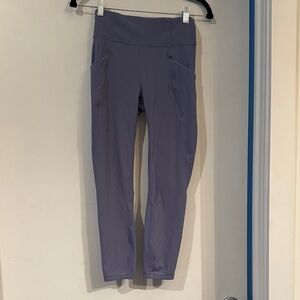 Lululemon 25” purple High-Waisted Leggings